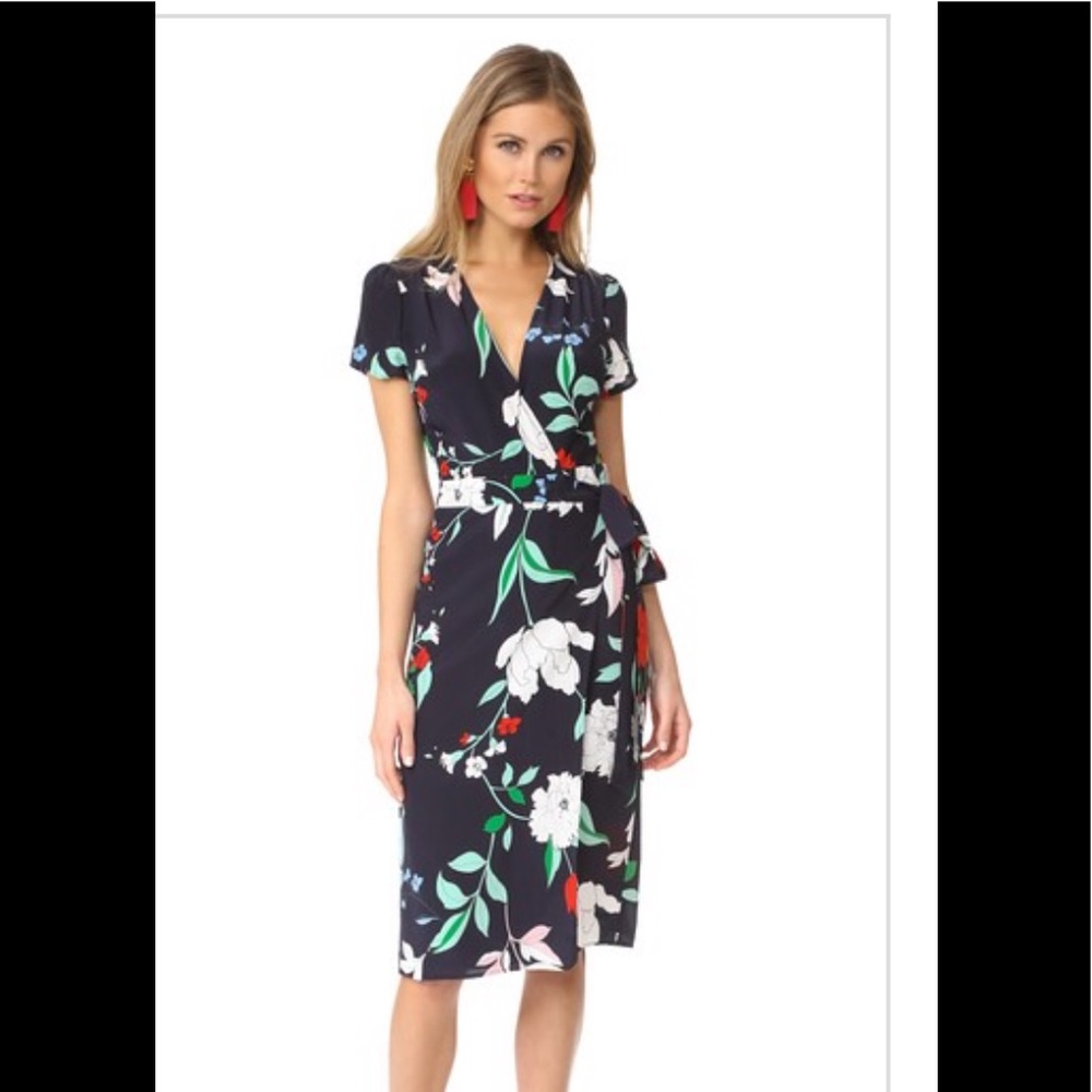 Yumi Kim - Caught in the midi wrap dress - NWOT